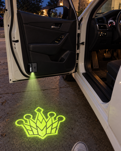 NFS Car Projector - customer driveway photo
