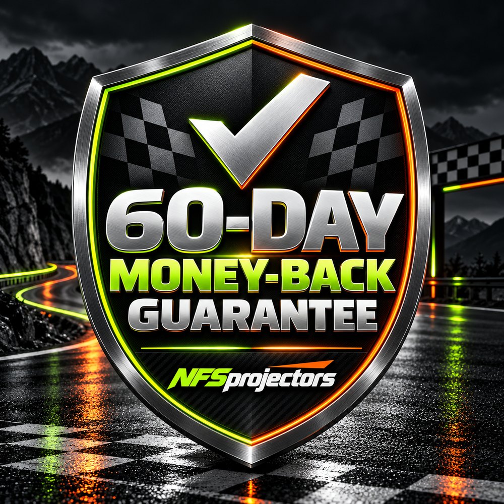 NFSprojectors 60-day money-back guarantee