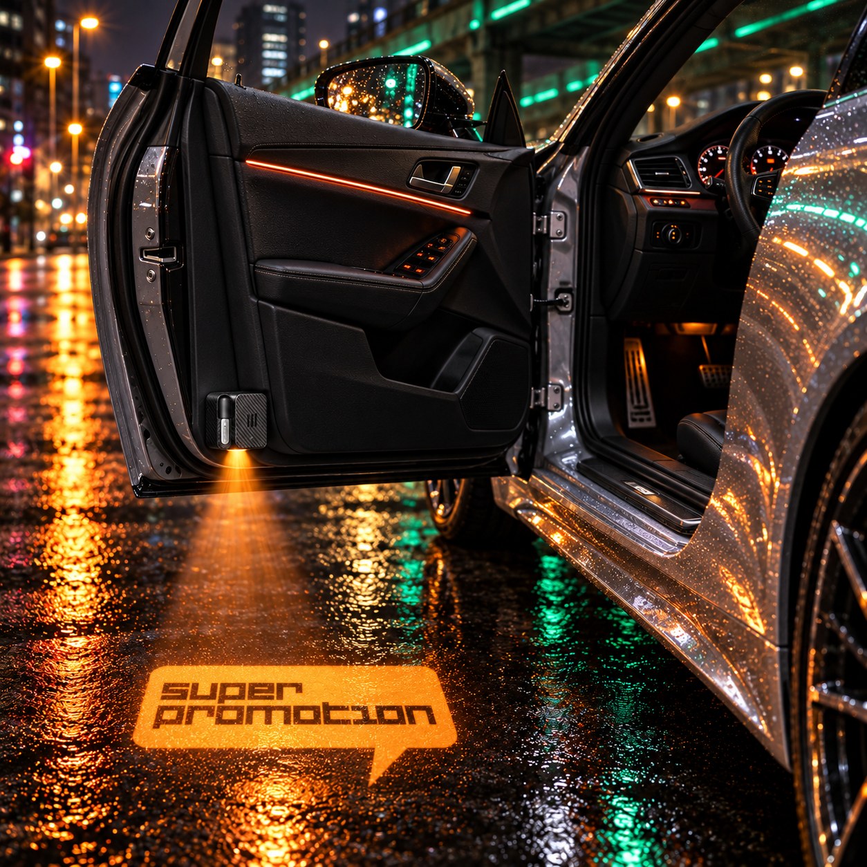 Super Promotion ground-projection design